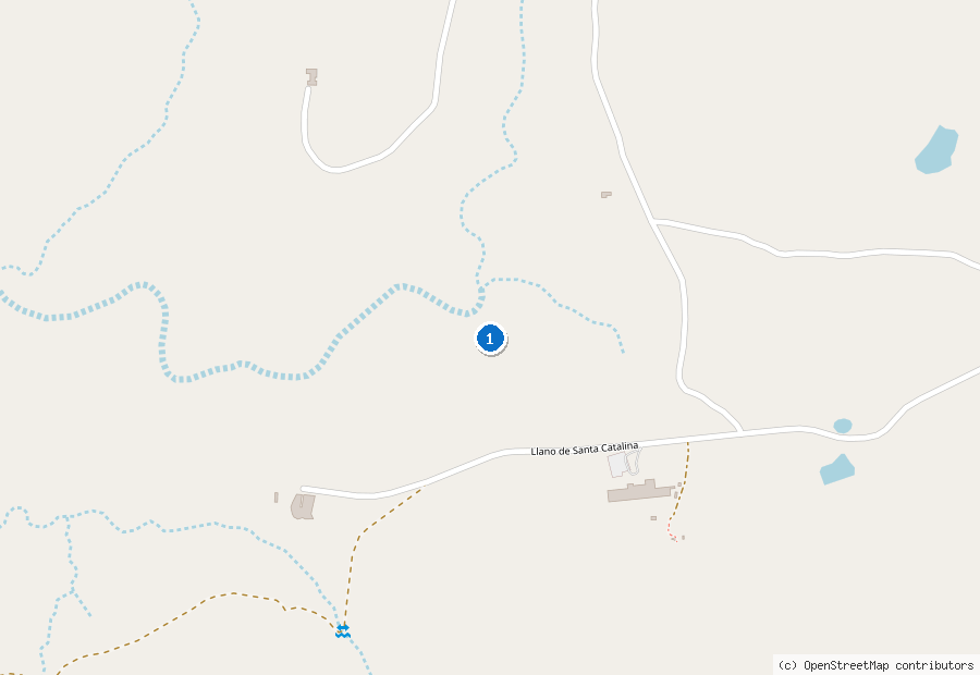 Mappa di Isola di Fuerteventura con i luoghi numerati